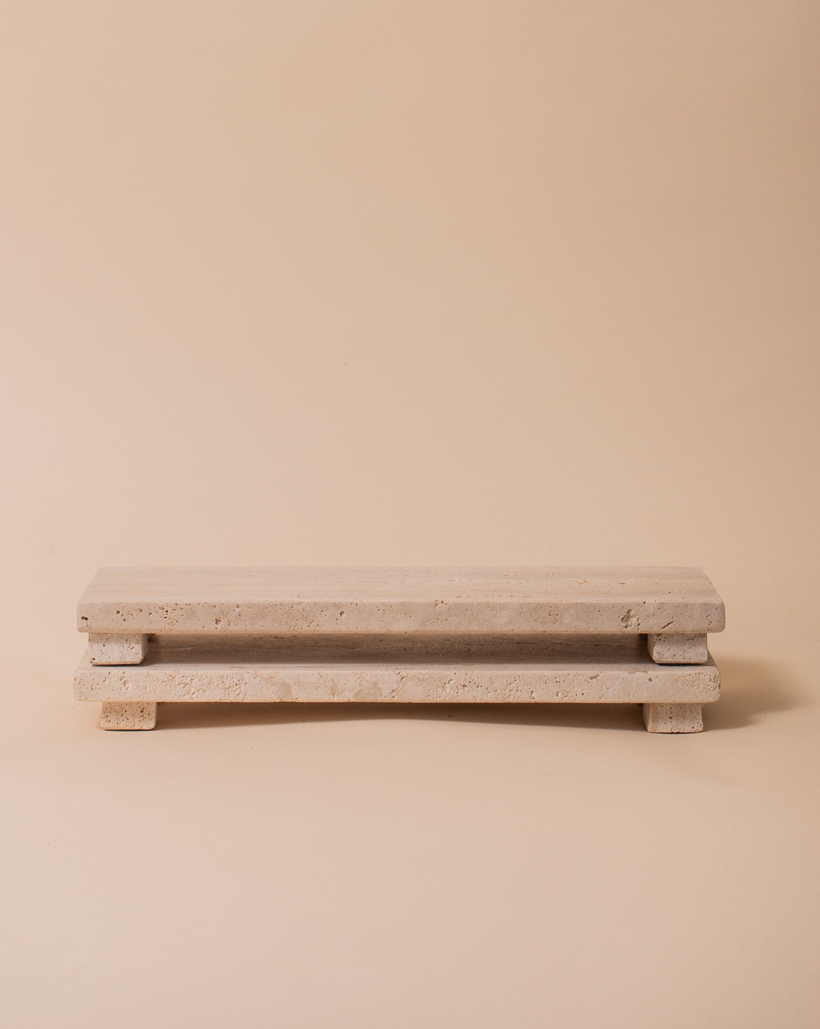 Travertine Riser Apéro Travertine Riser | Shoppe at The Avenue