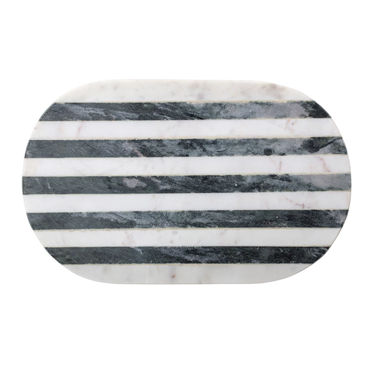 Striped Marble Cutting Board