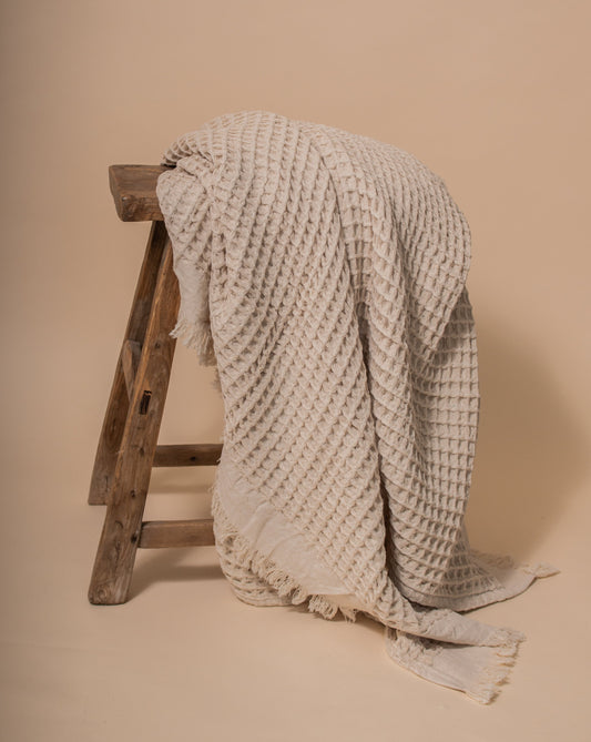 Waffle Weave Throw