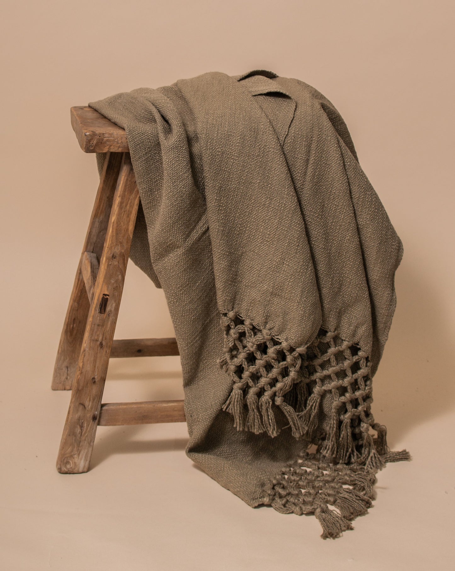 Layering Throw Blanket - Olive